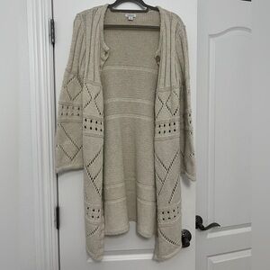 Sundance Long Button-up cardigan